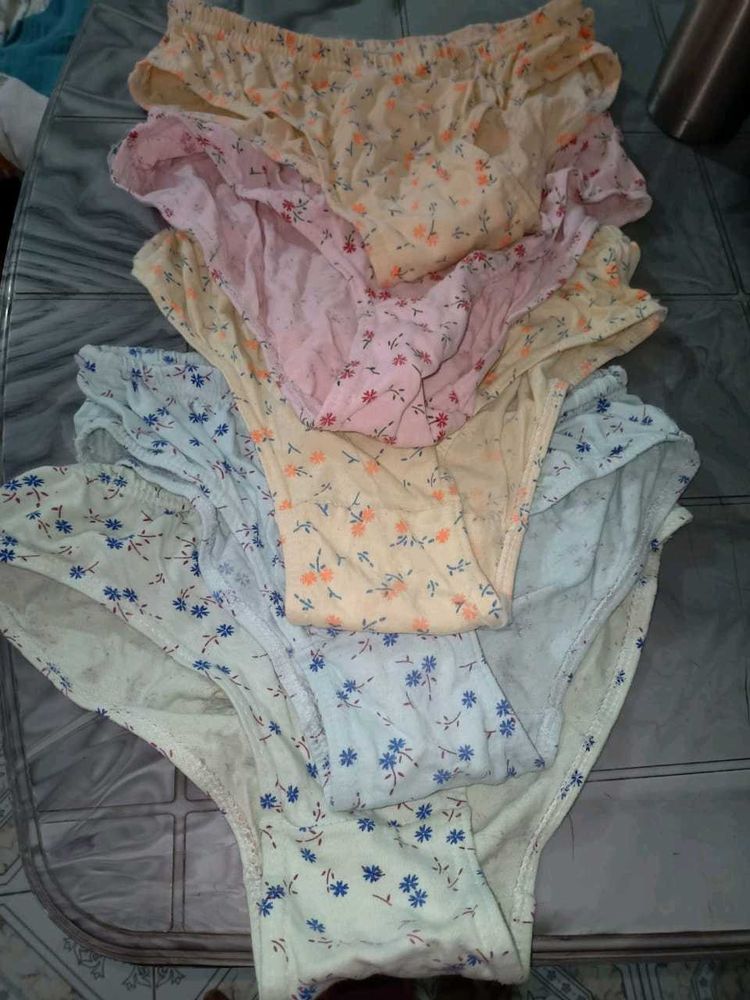 Floral Print Panties (Set of 3)