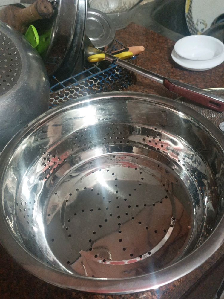 Chawal Ka Pani Nikalne Ki Channi (Rice Strainer)