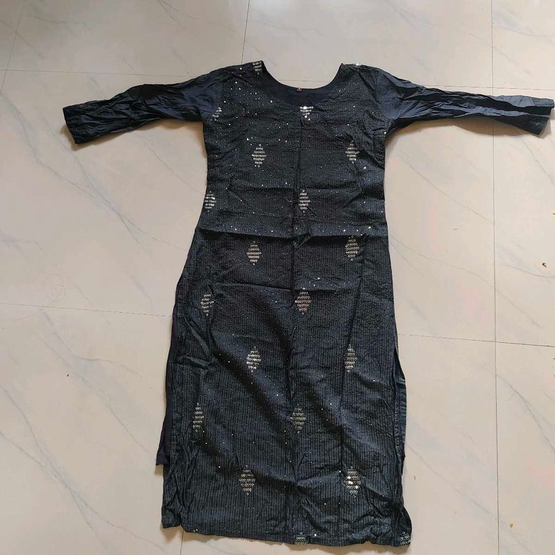 Elegant Black Kurti