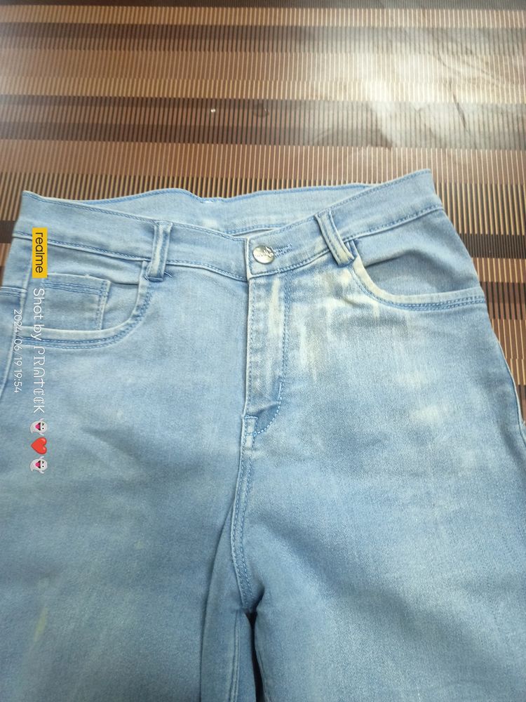 (L-78) 28 Size Straight Denim Jeans