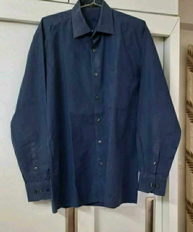 Classic Blue Long Sleeve Shirt
