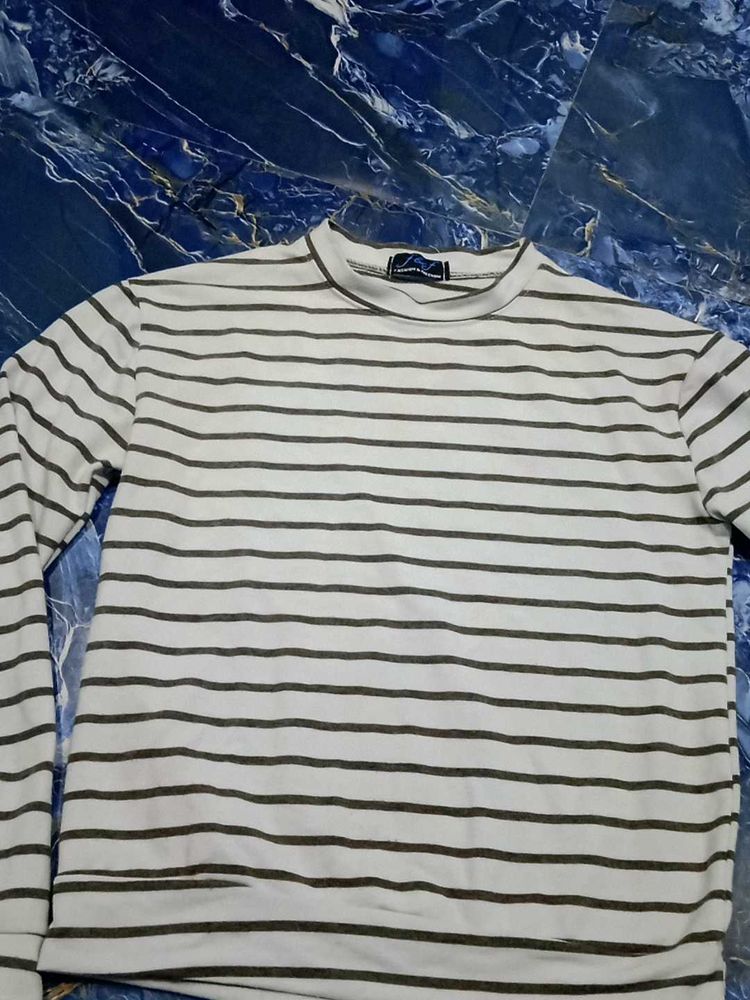 Striped Long Sleeve Top