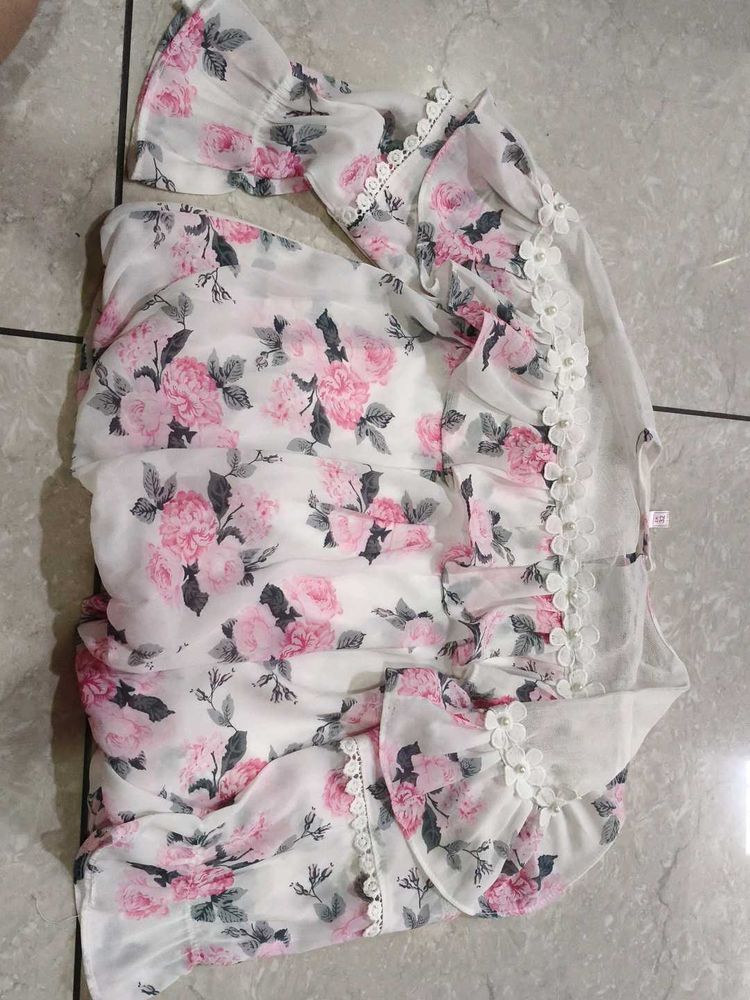 Floral Ruffle Dress