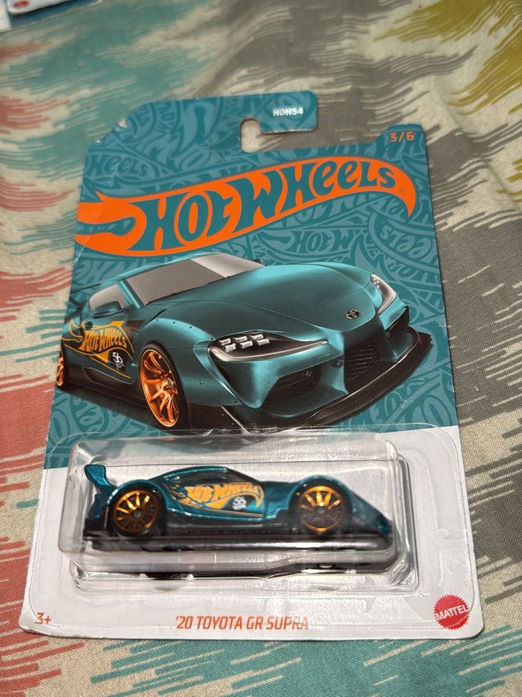 HOT WHEELS TOYOTA SUPRA ANNIVERSARY RARE IMPORTED