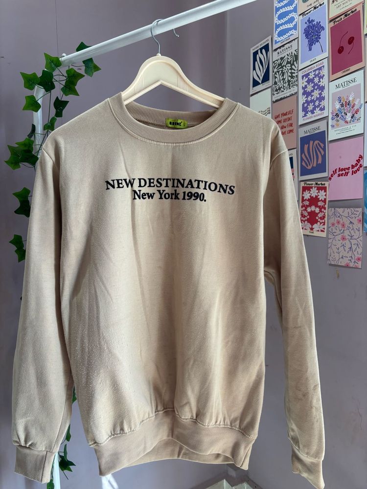 Nude Sweetshirt 🌷