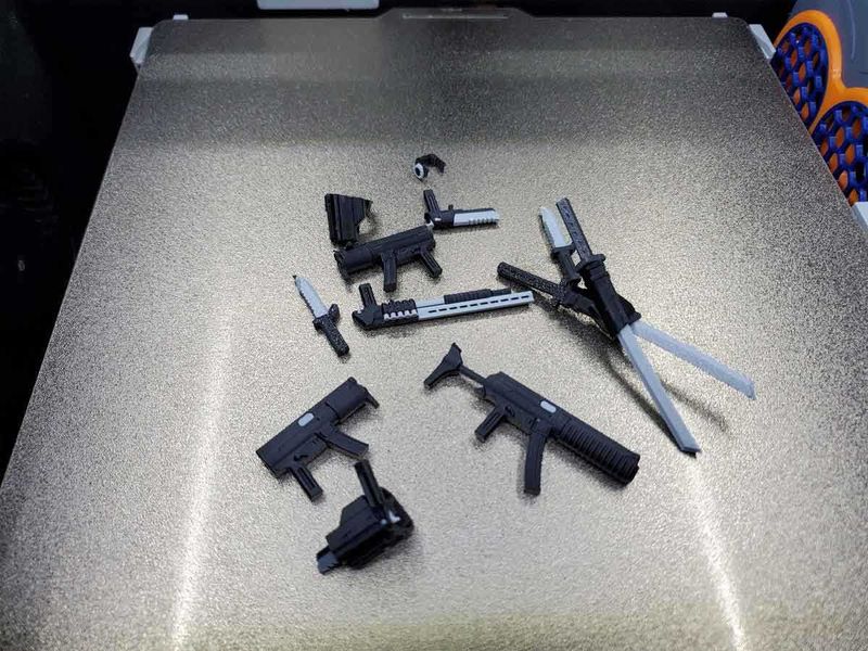 Dummy 13 Weapons Pack Version 2.1 single color