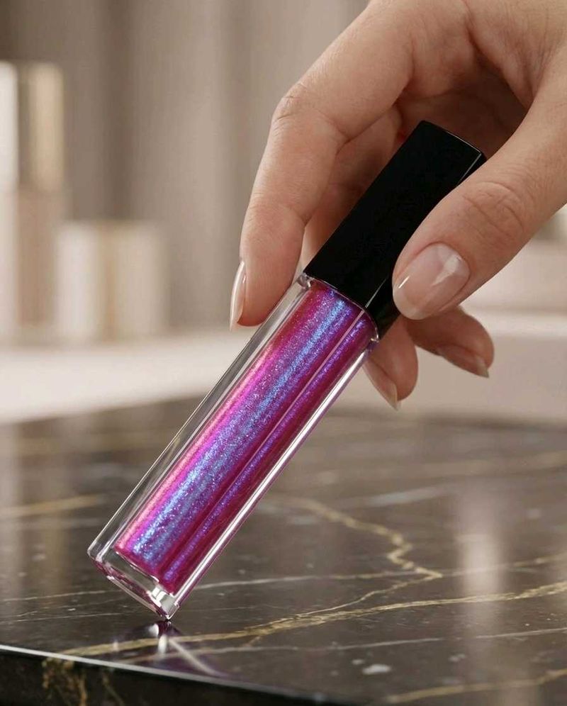 y2k Iridescent Purple Lip Gloss