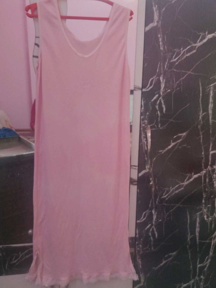 Pink Lace Nightgown