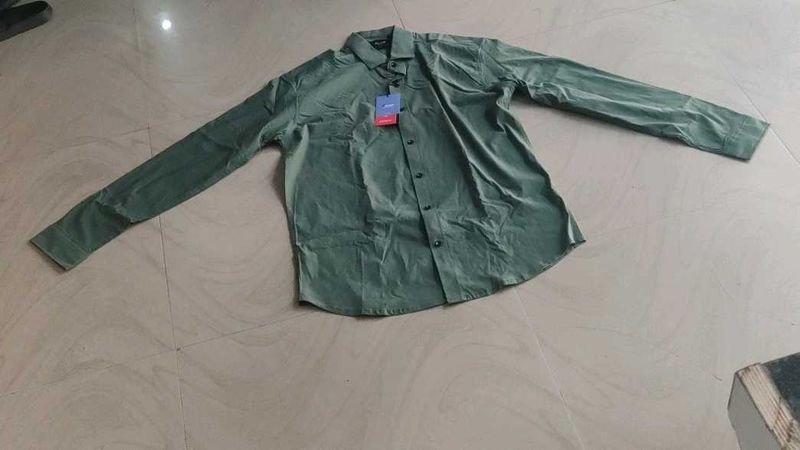 Green Casual Shirt