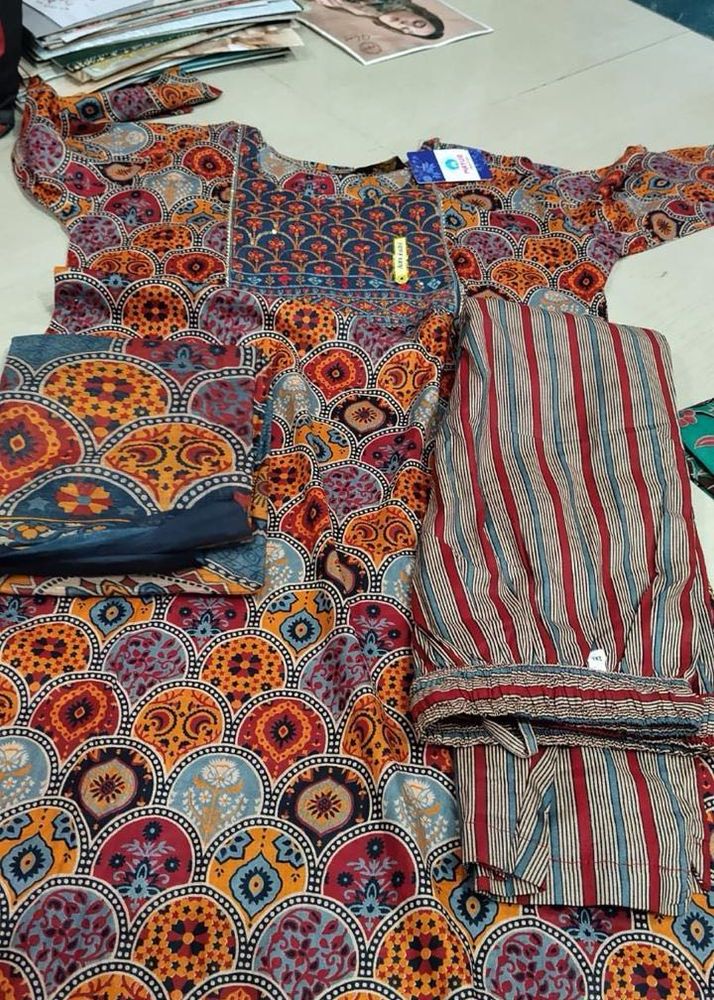 Printed Kurta Set
