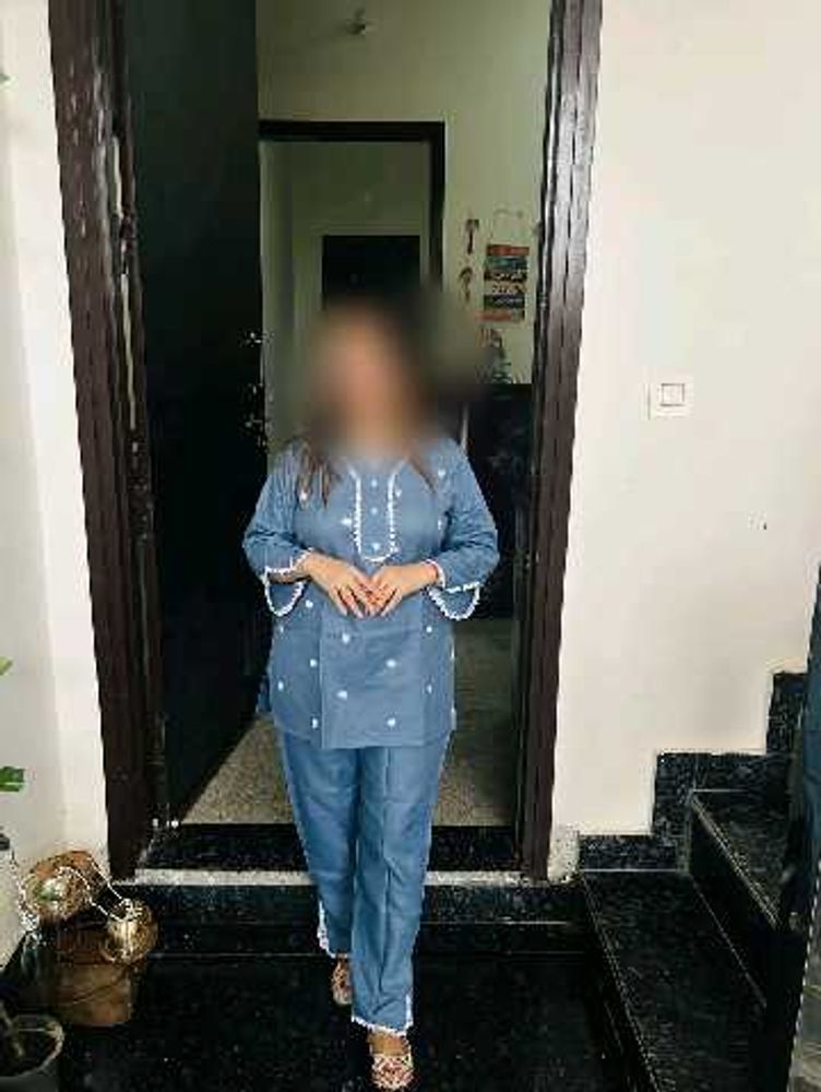 Elegant Blue Kurta Set