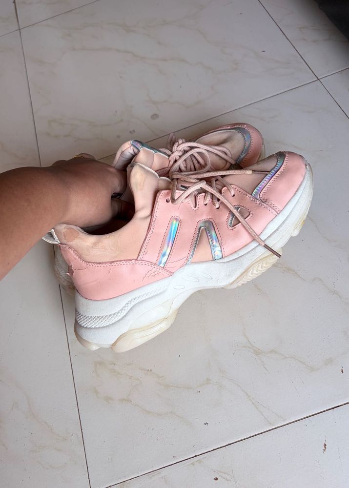 Ginger Pink Sneakers ladies