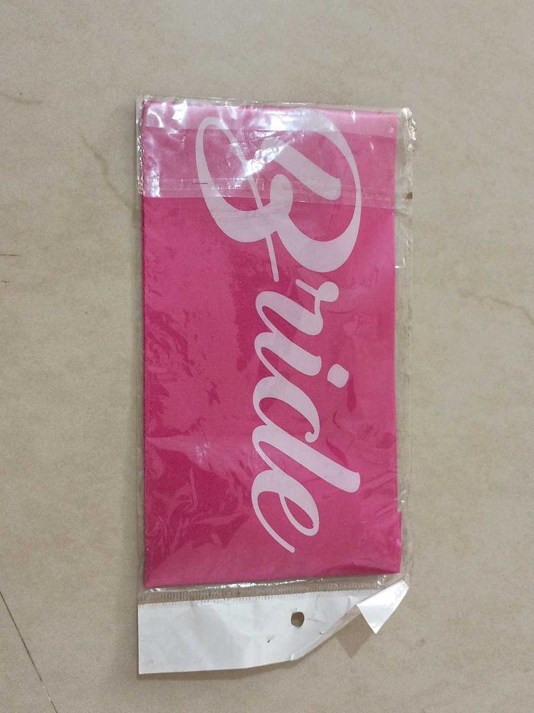 New Pink Bride Sash