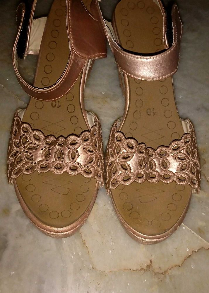 Elegant Rose Gold Sandal