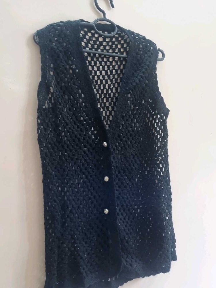 Woolen JACKETS Sleeves Waist Coat