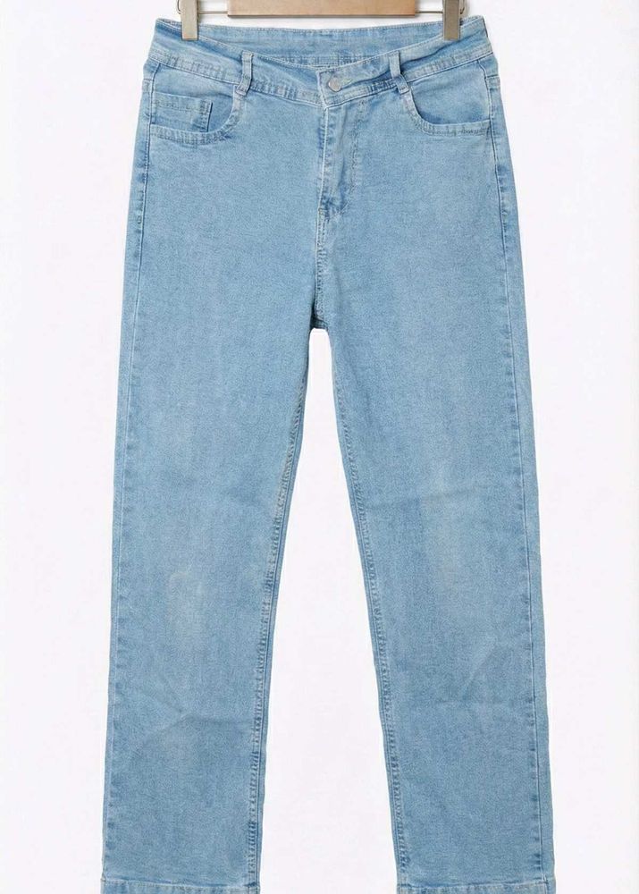 Light Wash Wide Leg Jeans