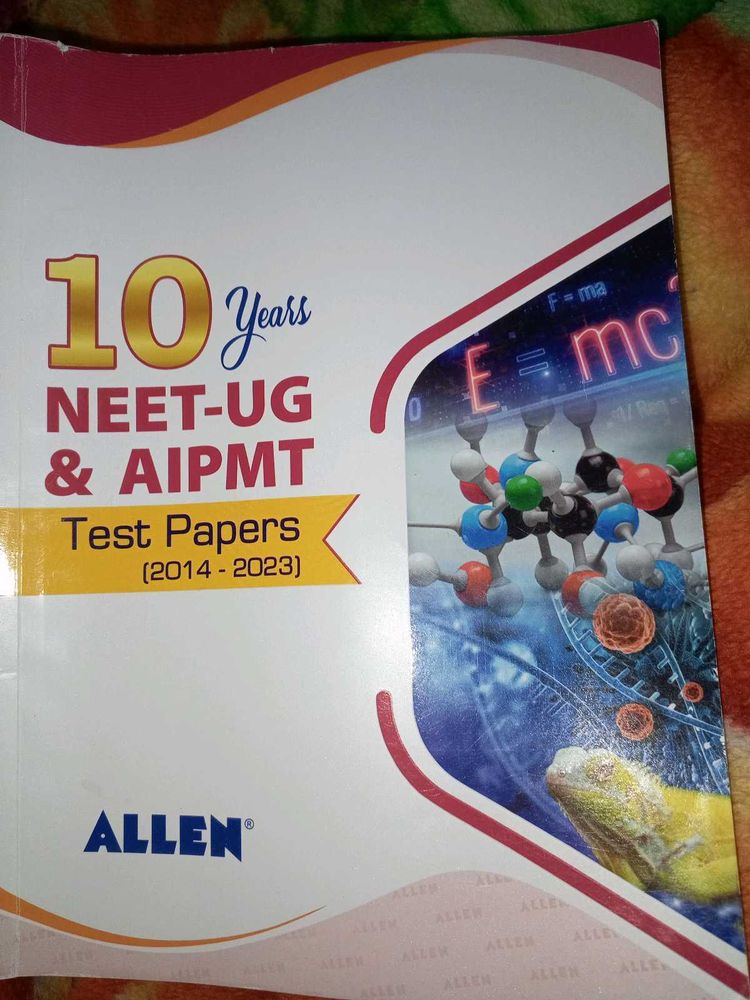 10 Years NEET-UG &amp; AIPMT Test Papers