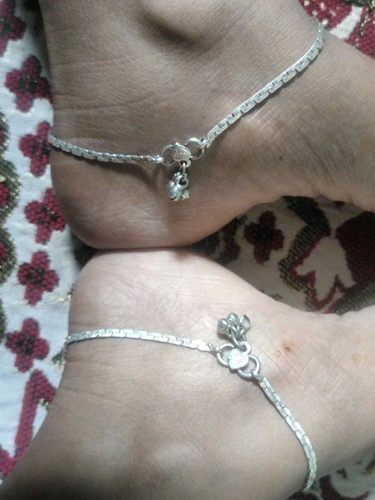 Price Drop Pure Silver Payal