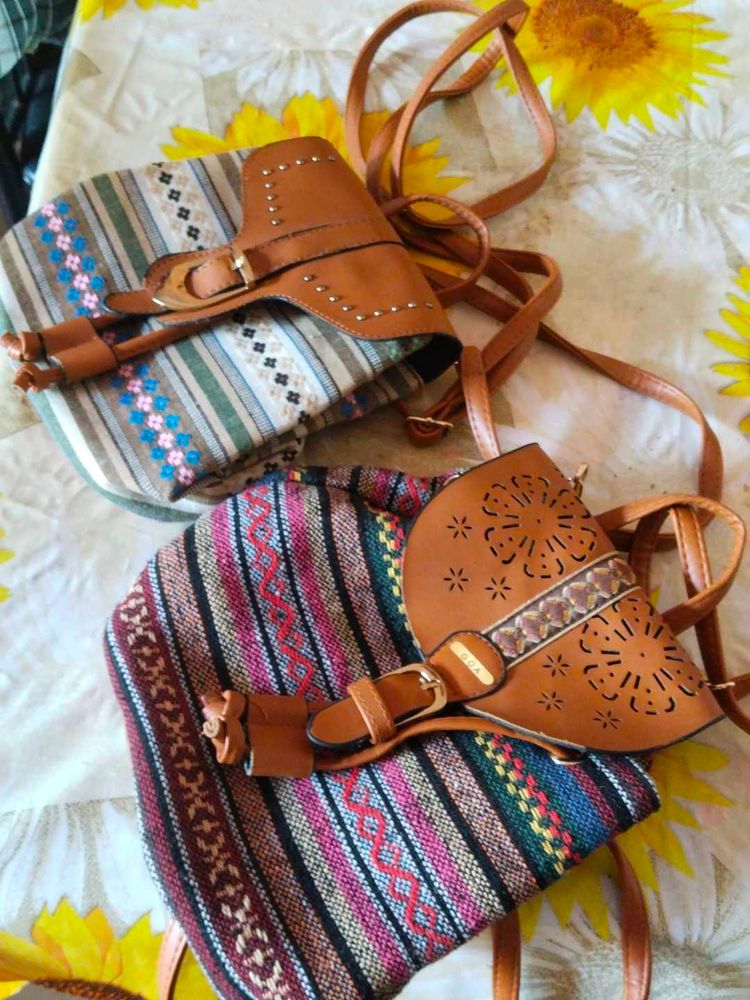 Trendy Combo Backpacks Pack Of 2