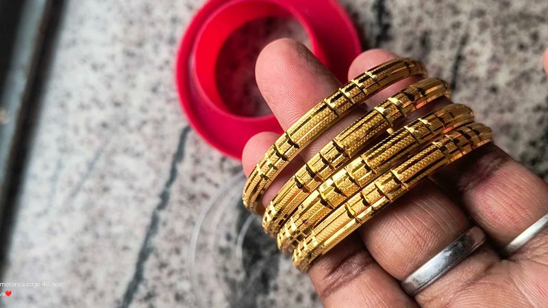 Set of Gold Bangles