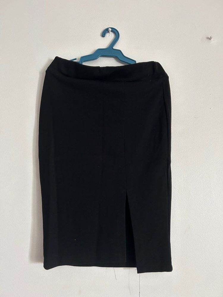 Hugo Chavez Black Pencil Skirt