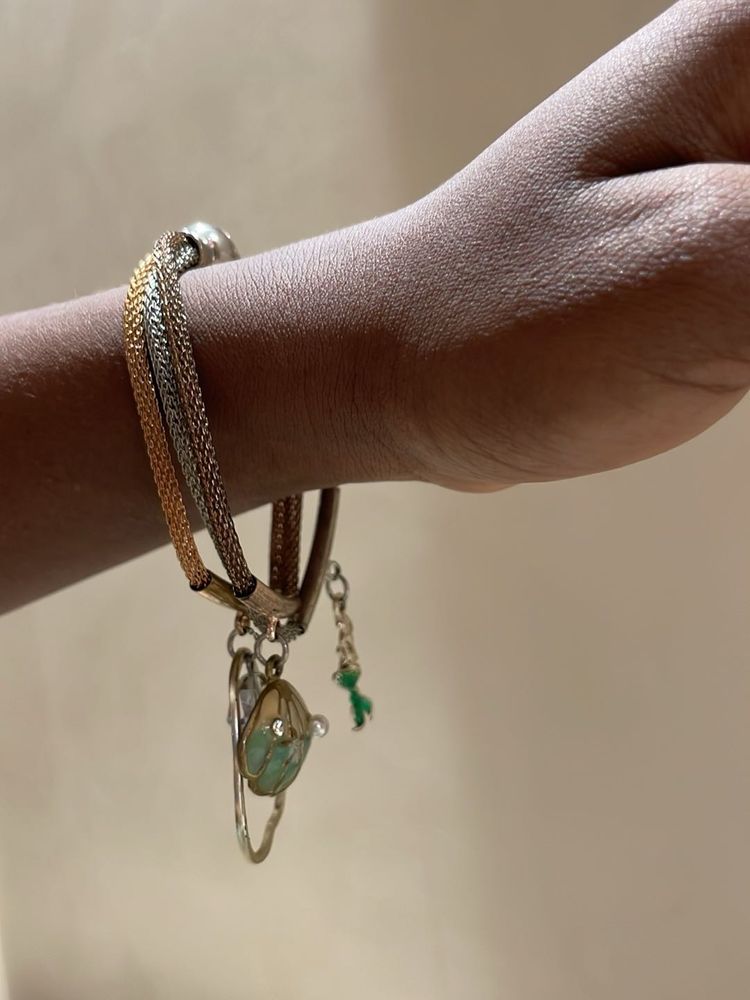Charm Bracelet with Mermaid &amp; Shell Charms