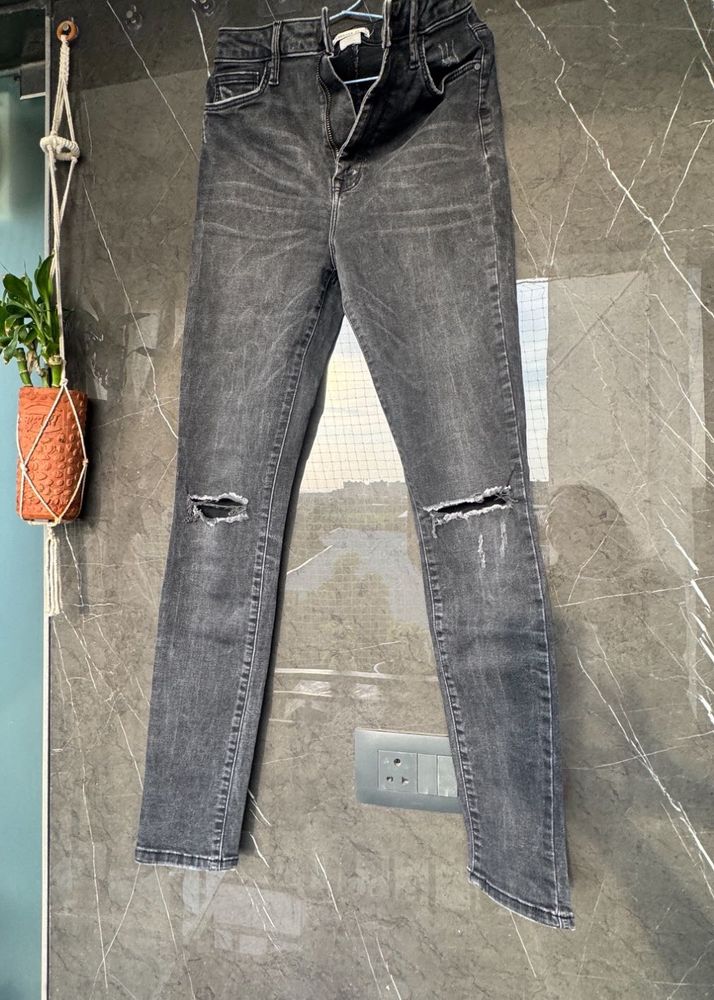 Ripped Black Jeans