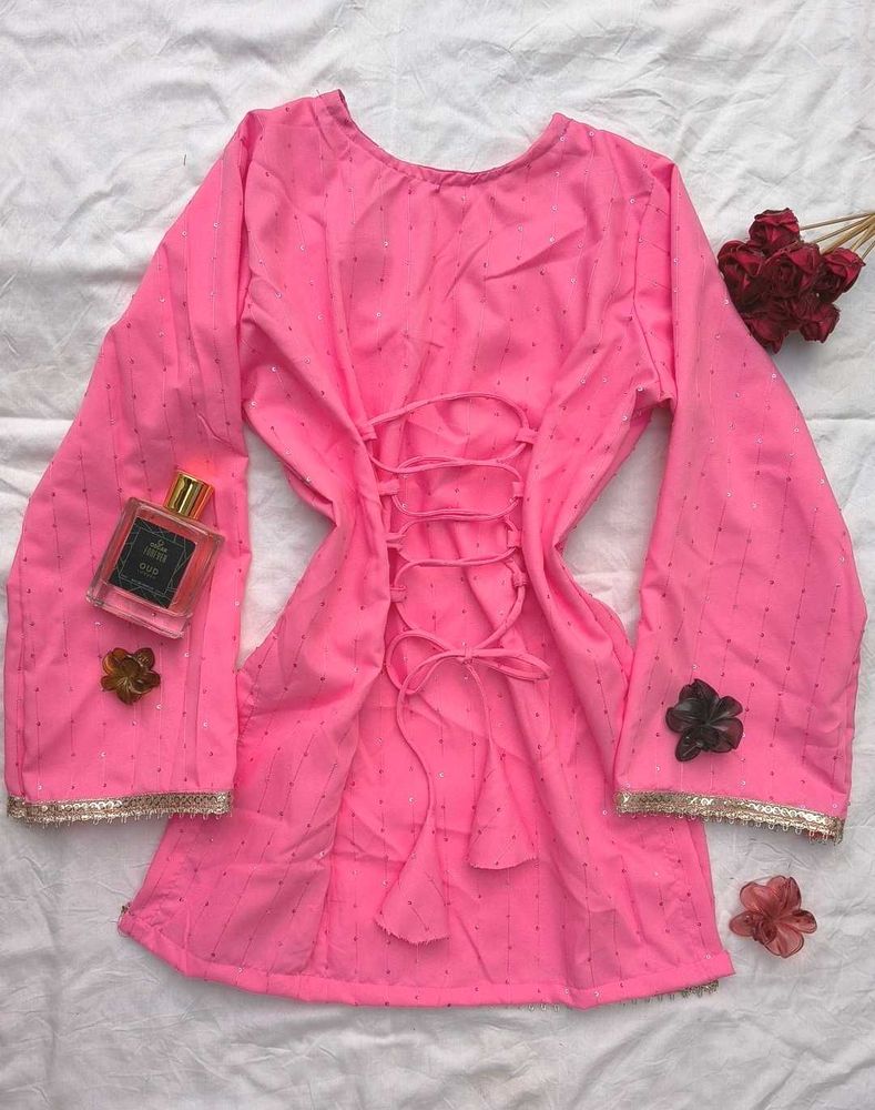 Corset Back Party Wear Kurti 🫶🏻