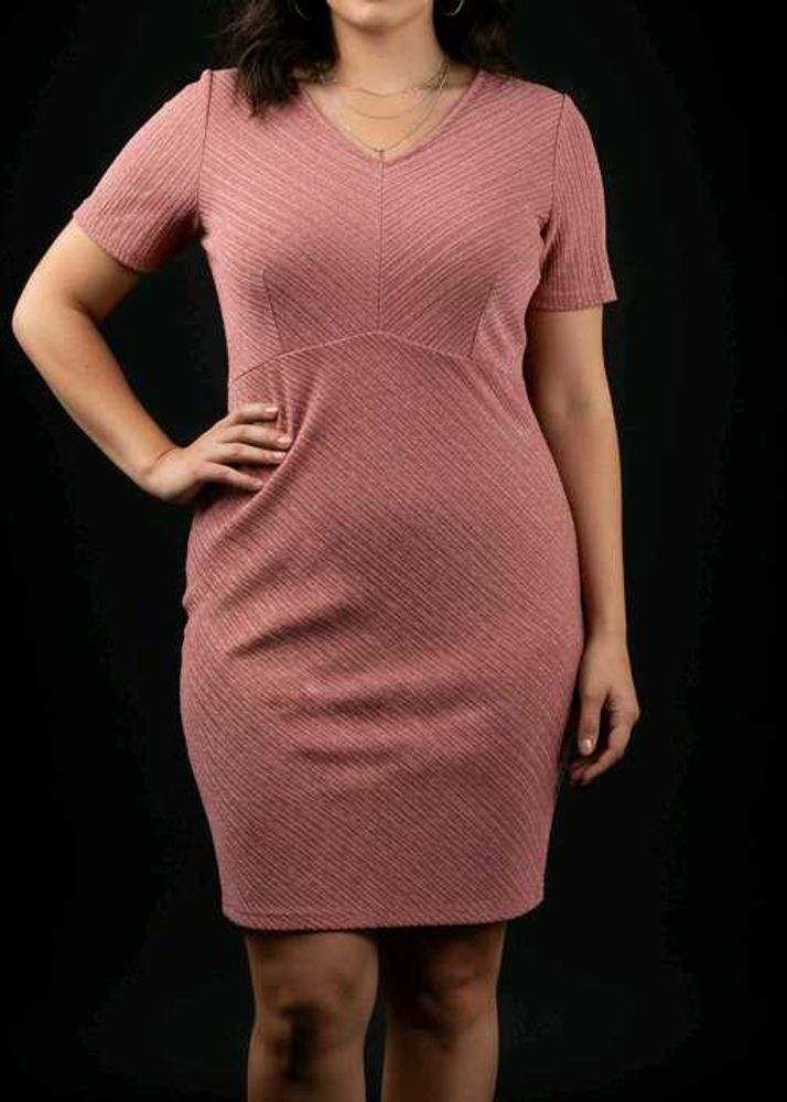 Pink mini Bodycon Dress