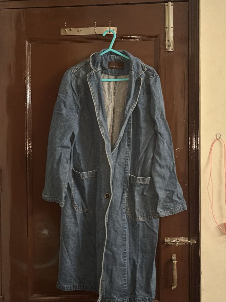 Denim Duster Coat