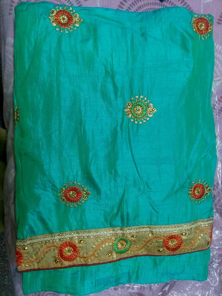 Green Saree