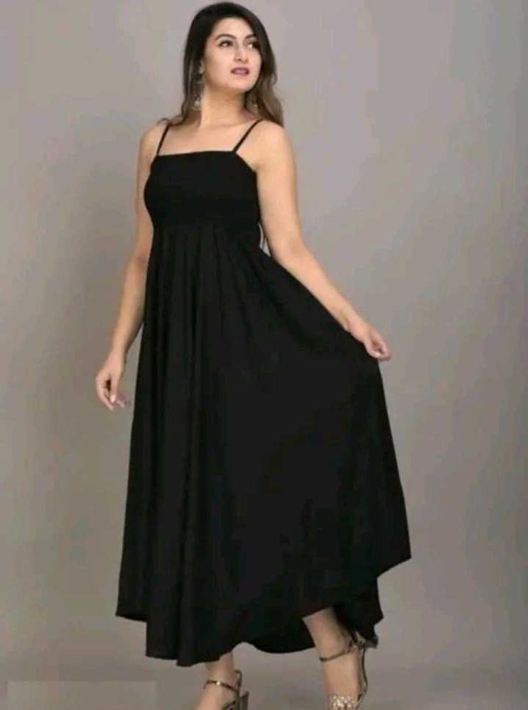 Elegant Black Maxi Dress
