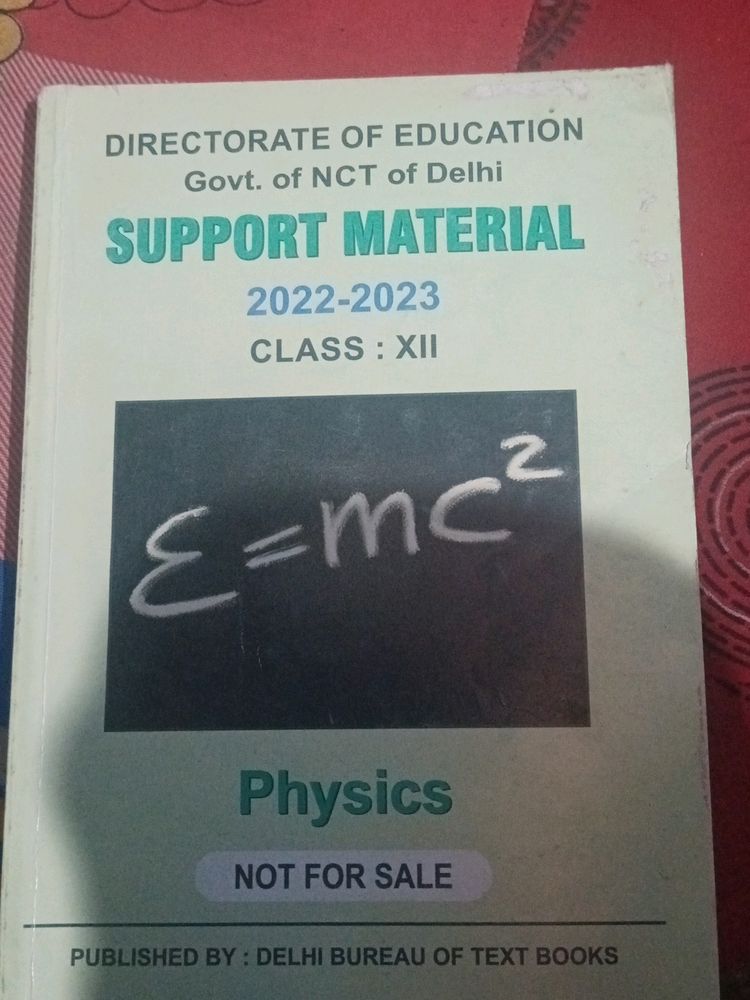 Class 12tg Physics Support Material