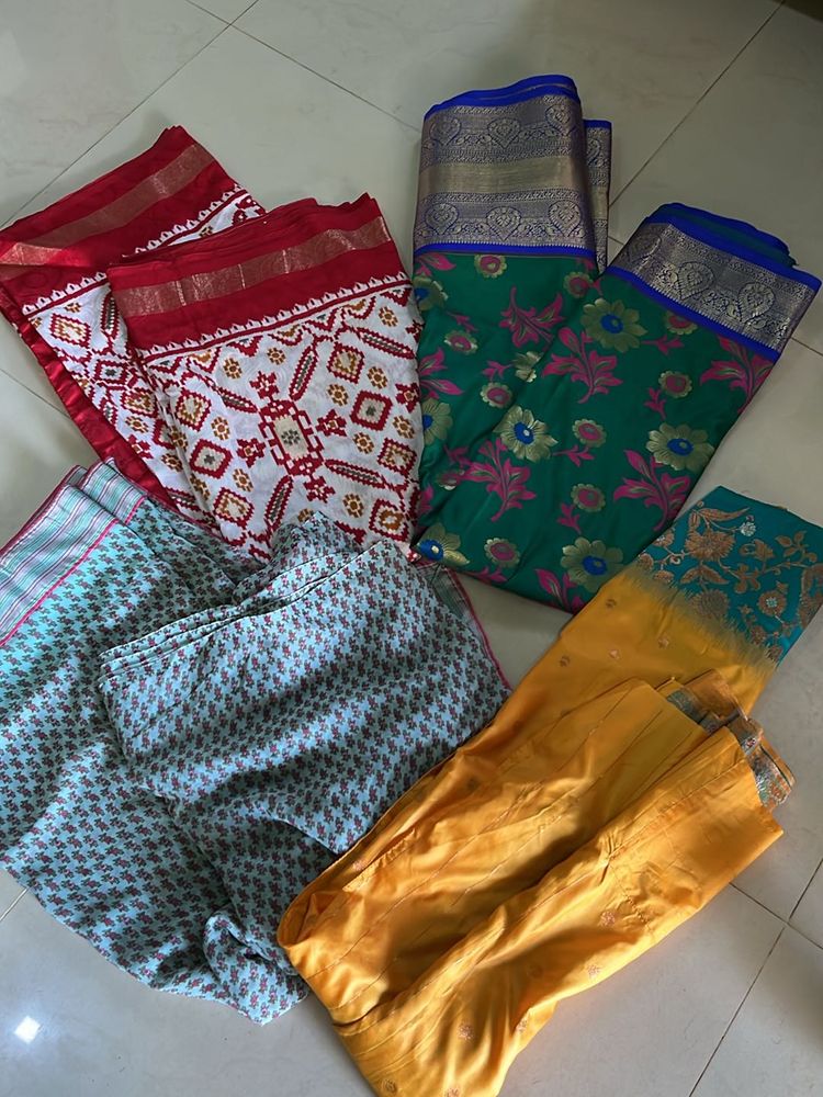 Combo Of 4saree