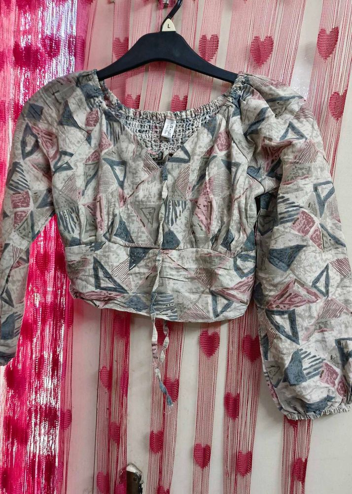 Sexy Blouson Top🤎🤎