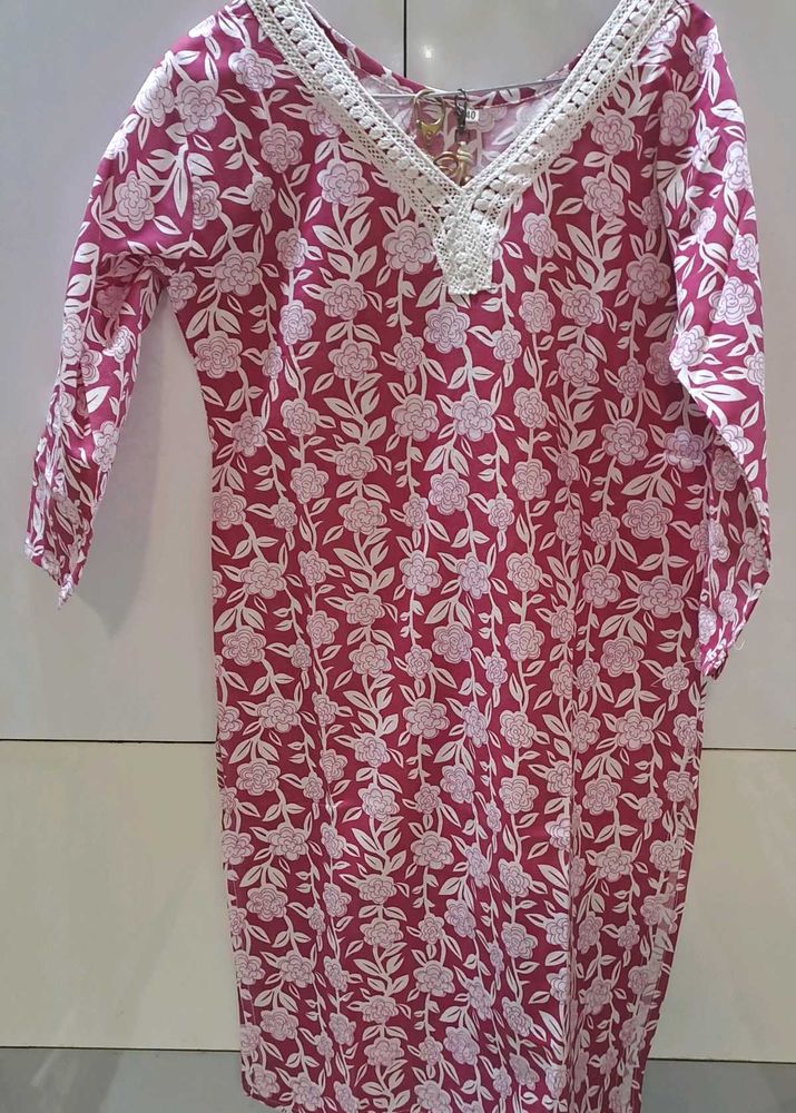 Sale On Factory Pieces- Cotton Kurti Available