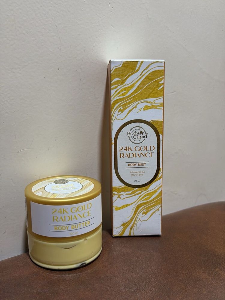 Body Cupid 24K Gold Radiance Set