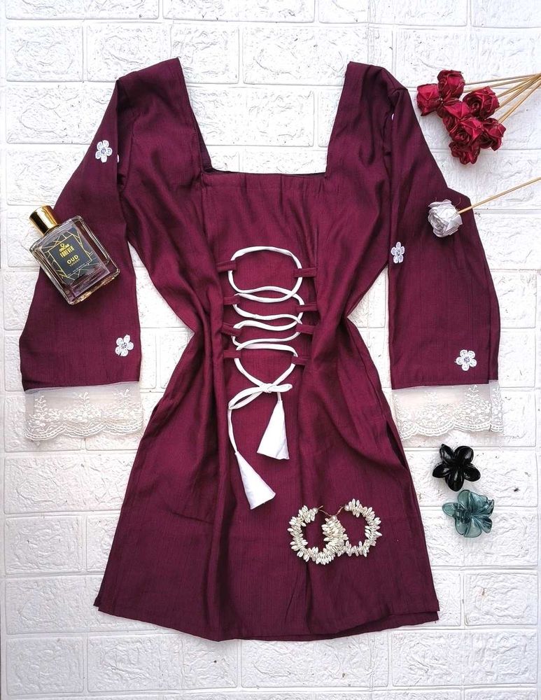 Festive Corset Back Kurti🫶🏻