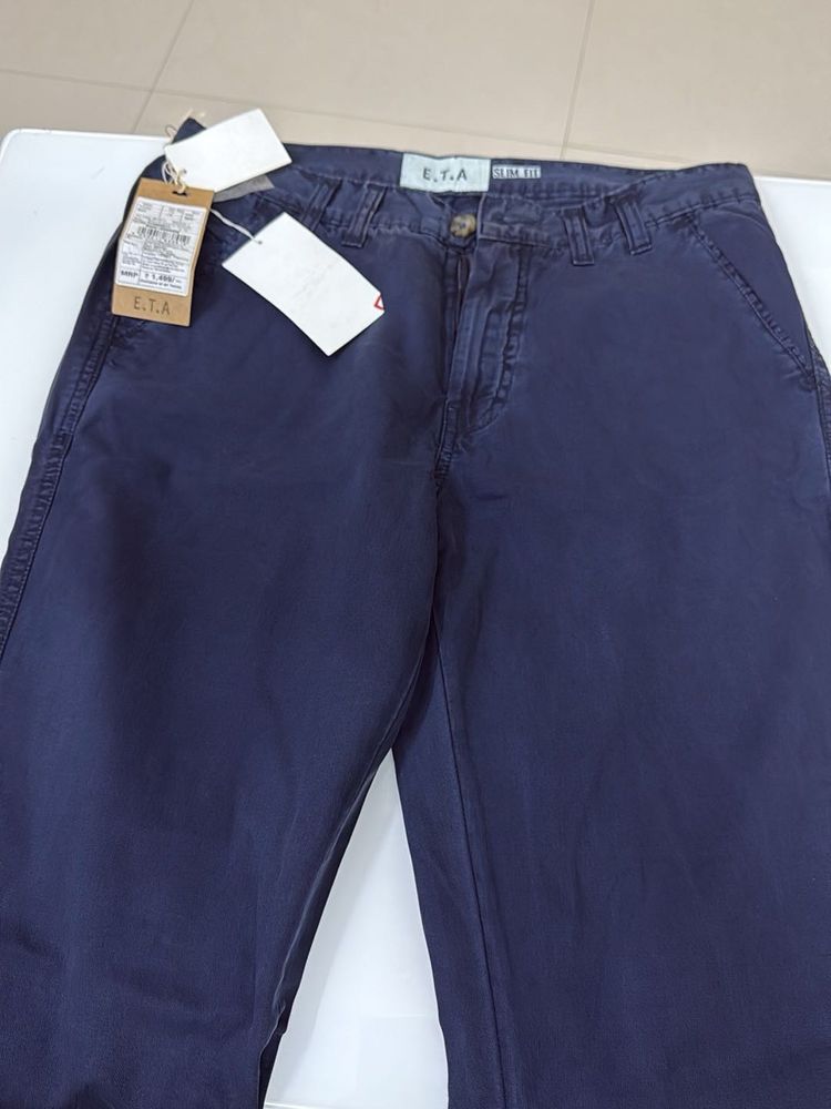E.T.A. Blue Slim Fit Pants
