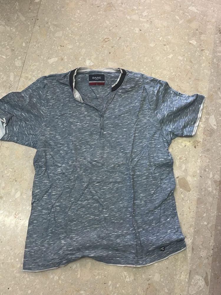 Gray Graphic T-Shirt