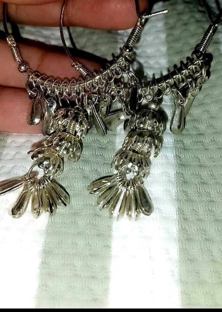 Oxidized Earrings
