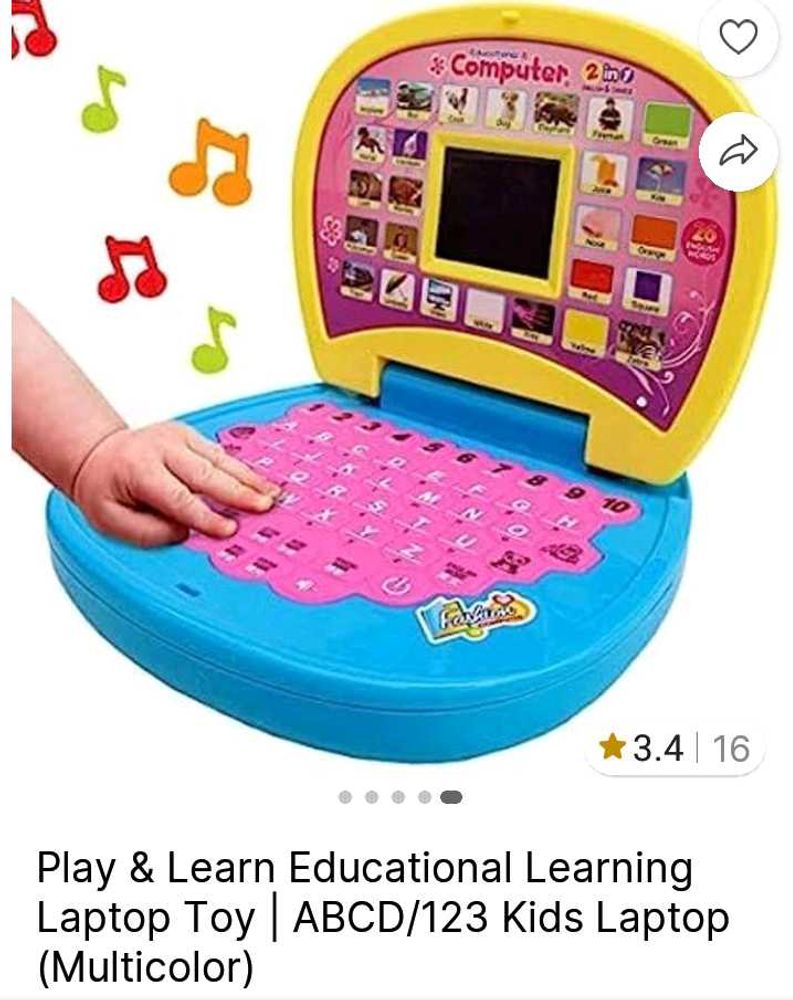 Kids&#39; Educational Laptop Toy