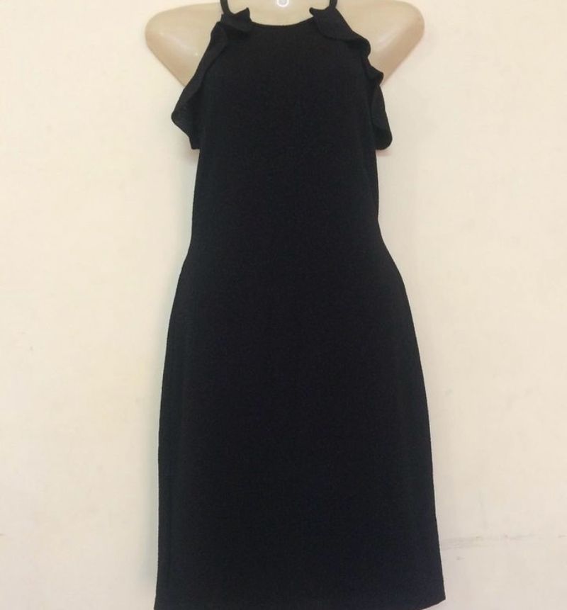 Black Glitter Dress