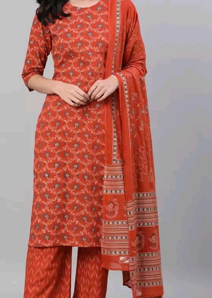 SUIT WITH DUPATTA like New