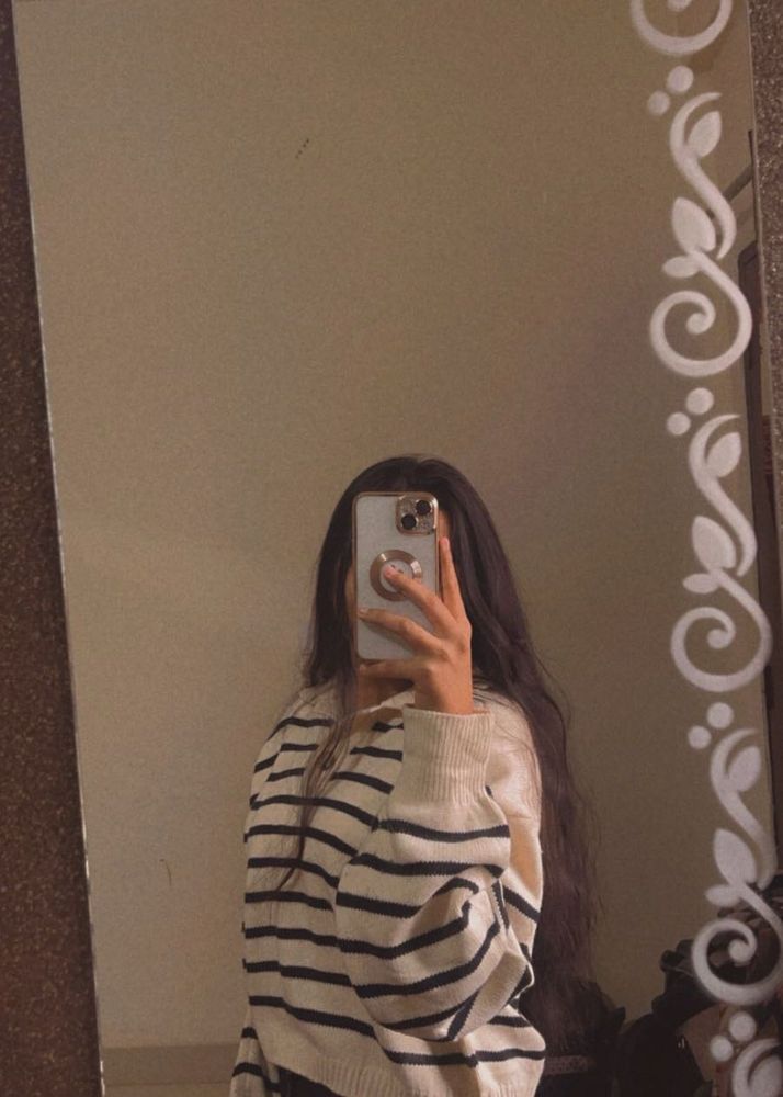 Striped Knit Sweater