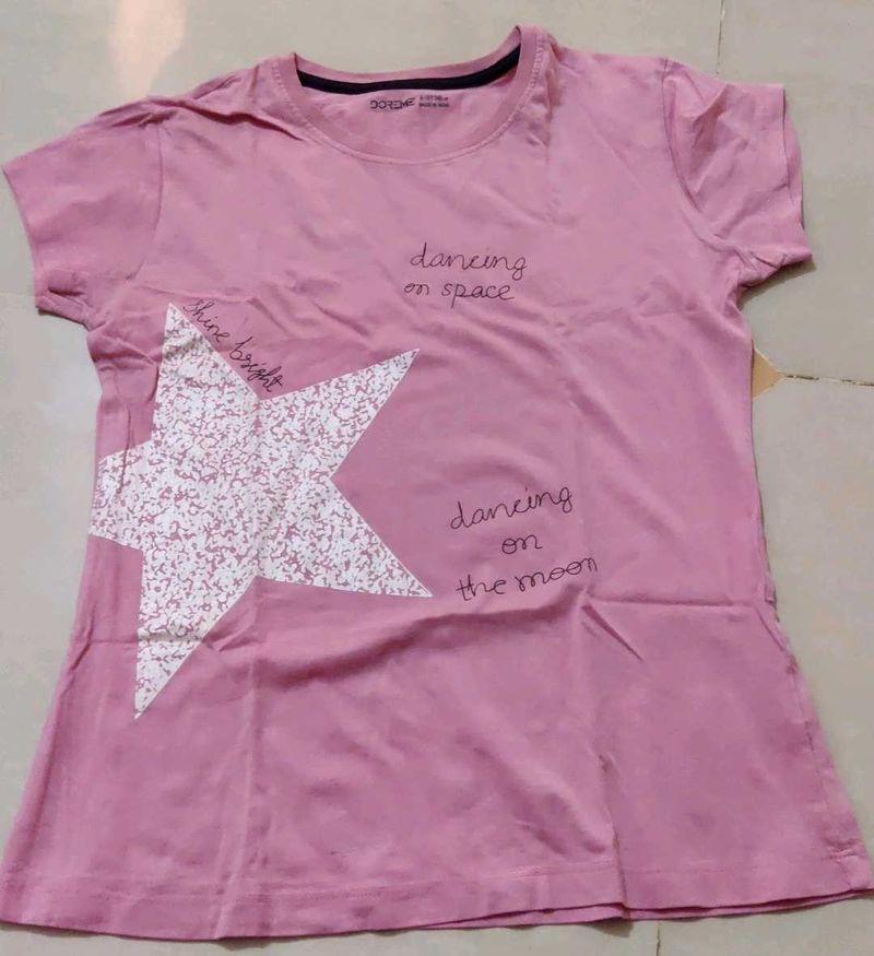 Cotton Material Tshirt For Girls 👕