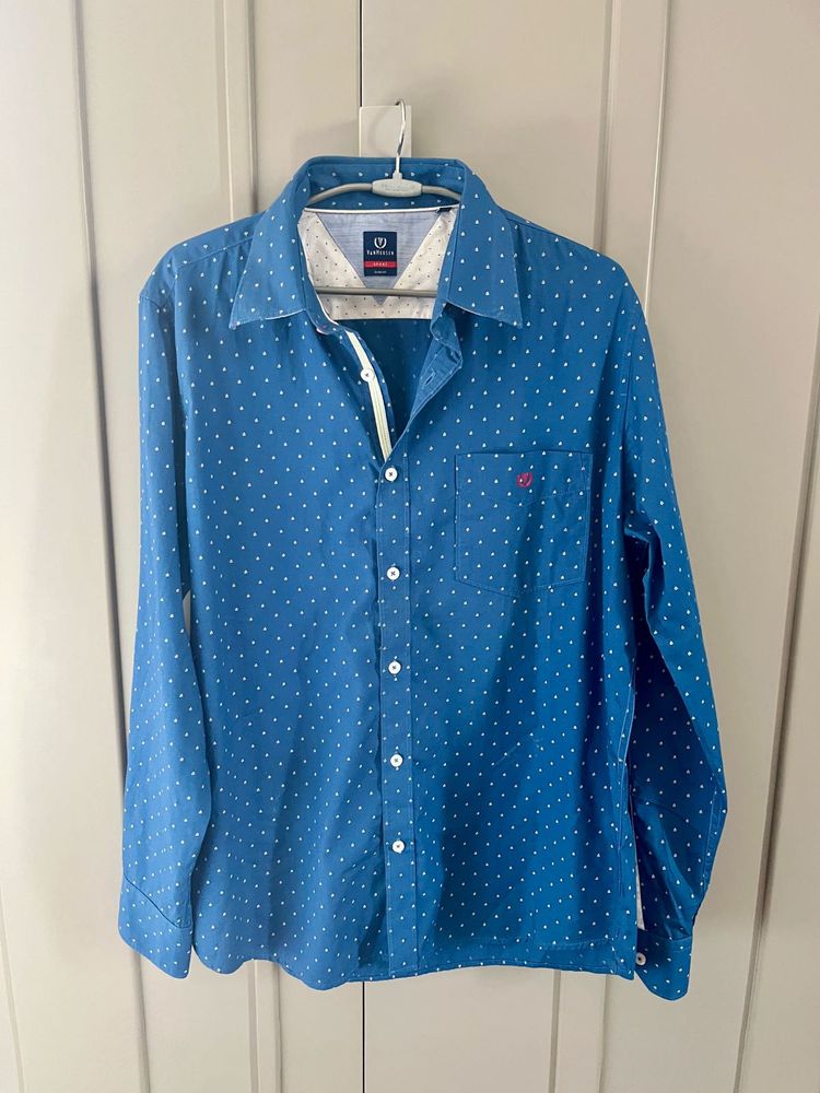 Van husen Dotted slim fit  Shirt