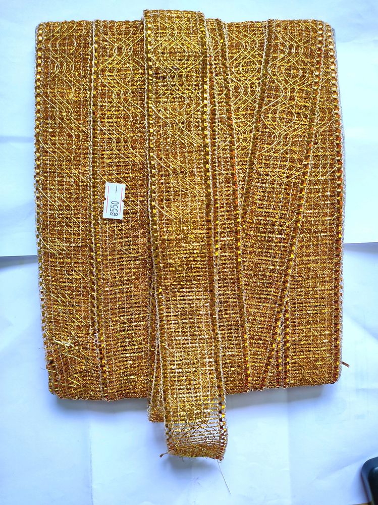 Golden Colour Sarees Lace