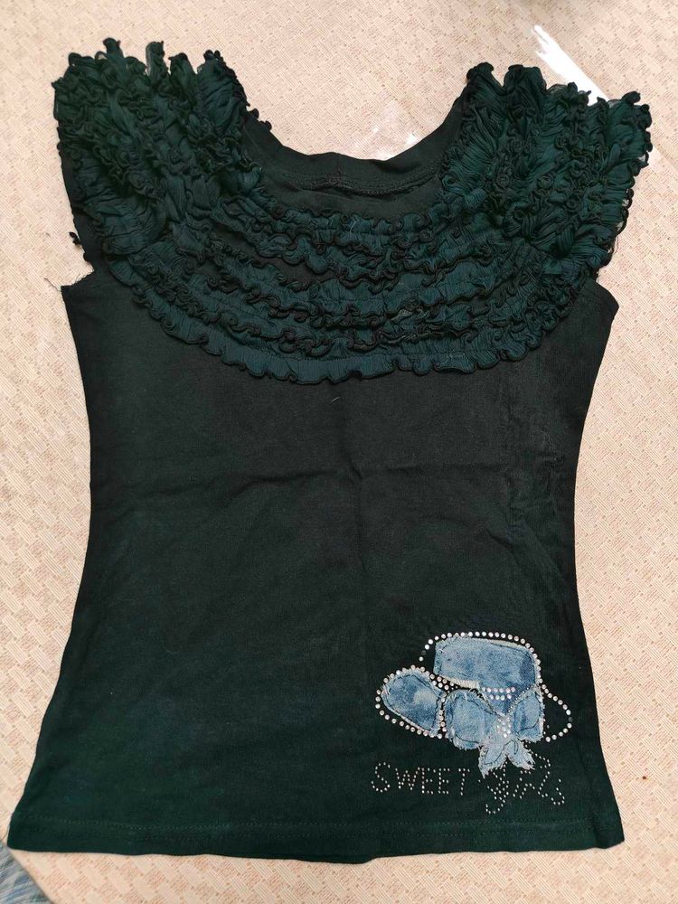 Cute Girls&#39; Top