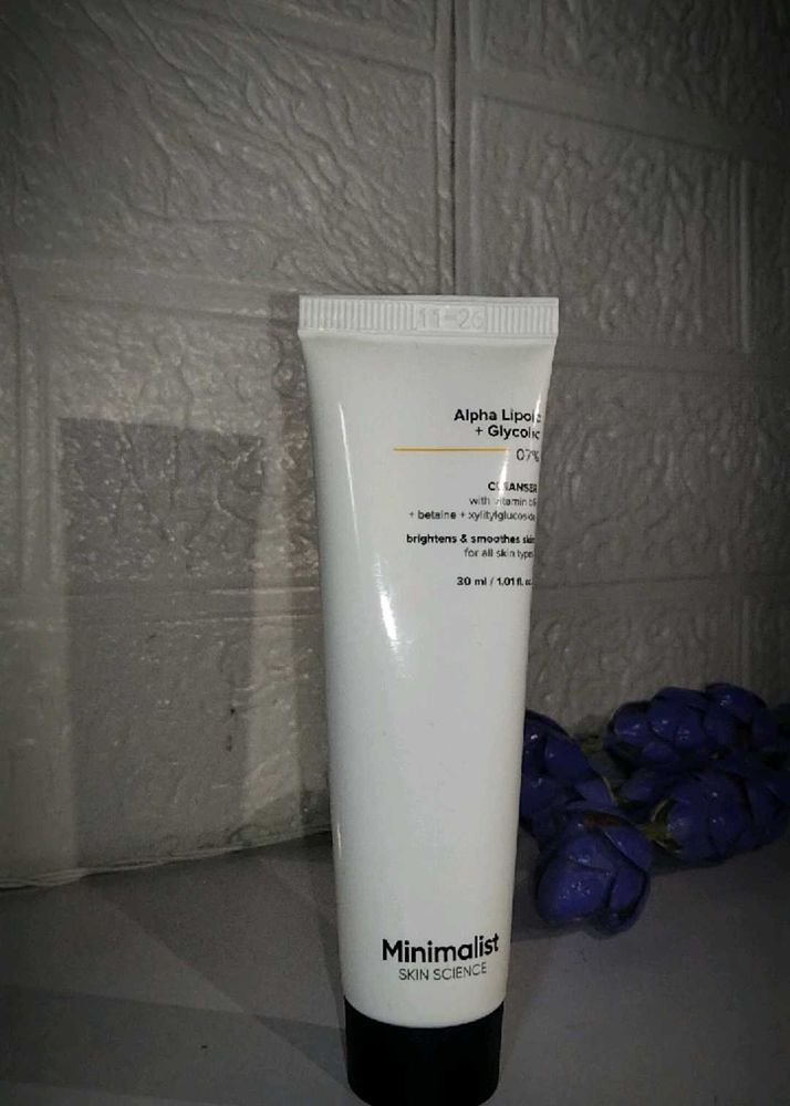MINIMALIST FACE CLEANSER🌷🌟